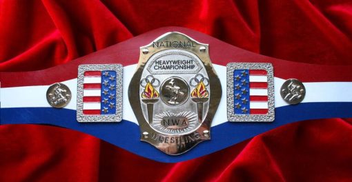 NWA National Heavyweight Wrestling Championship Belt Legacy Georgia George Levy