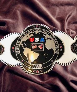 NWA World JR Heavyweight Champion Belt Rebels Junior Old Championship Reggie