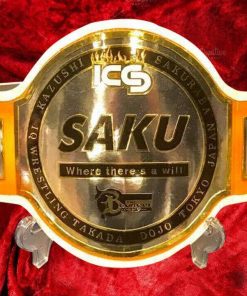 ICS Kazushi Sakuraba IQ Wrestling Takada Dojo Tokyo Japan champion belt Saku