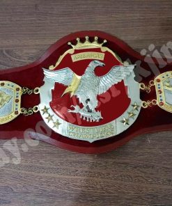 NWA Americas Wrestling Heavyweight Champion Belt Mil Máscaras Mascaras Mexico