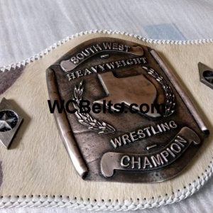 SCW Southwest Championship Wrestling Heavyweight Champion Belt Tully Blanchard