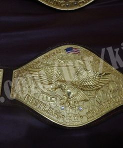 Shiekh United States Title Wrestling Champion Belt Iron Sheikh Old Championship