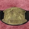 UWA World Tag Team Champion Belt Wrestling Riki Choshu Gran Hamada Champion
