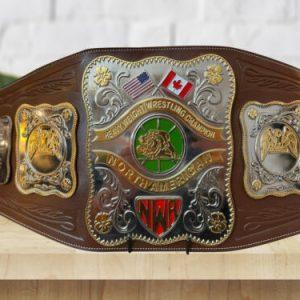 NWA Stampede North American Heavyweight Championship Belt Archie Gouldie Billy