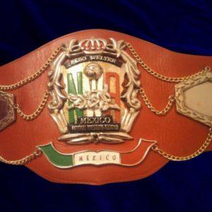 NWA Peso Welter Mexico Champion Belt National Wrestling Alliance Wrestling Old
