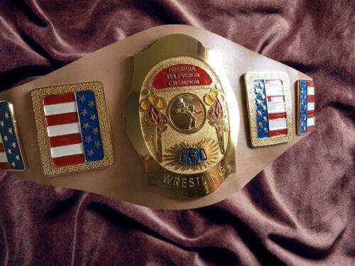 NWA Georgia Television Champion Belt United States Wrestling Alliance TV USA