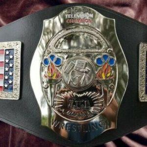NWA Florida Television Wrestling Championship Belt Ray Stevens CWF Jack Brisco