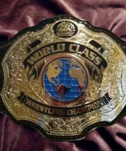 WCCW World Class Championship Wrestling Championship Belt Fritz Von Erich