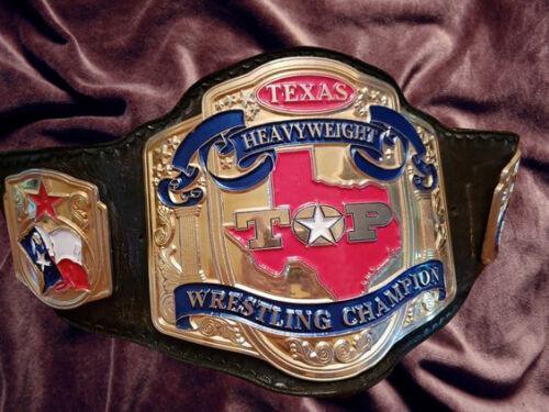 Texas Top Heavyweight Wrestling Champion Belt NWA Von Erich Southwest Wade Walk