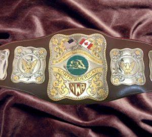 Stampede Wrestling NWA North American Heavyweight Wrestling Champion Belt Hito