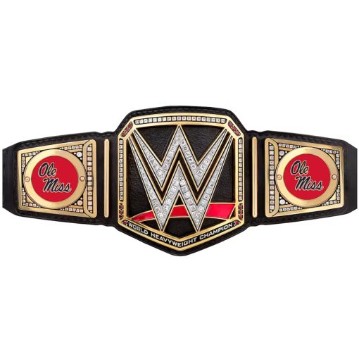 Ole Miss Rebels WWE Championship Replica Title Belt