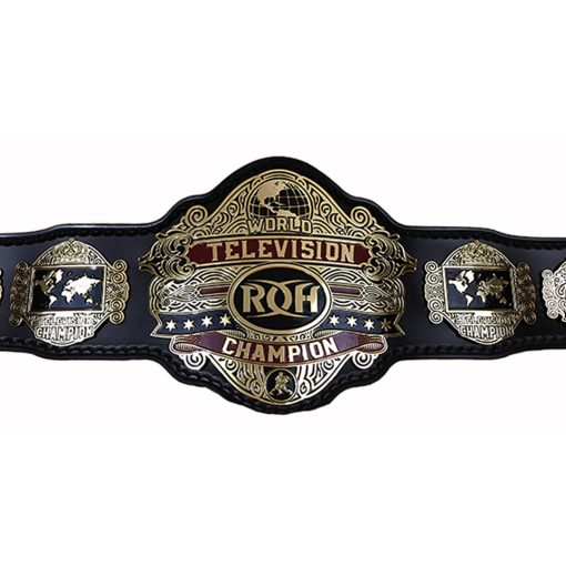 ROH RING OF HONOR WORLD TELEVISION WRESTLING CHAMPIONSHIP TITLE BELT REPLICA