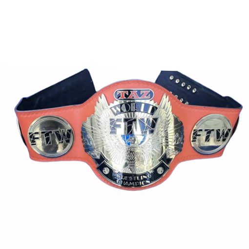 TAZ FTW WORLD HEAVYWEIGHT WRESTLING CHAMPIONSHIP BELT REPLICA 2