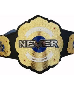 IWGP OPEN WEIGHT NEVER SIX MEN TAG TEAM WRESTLING CHAMPIONSHIP BELT REPLICA