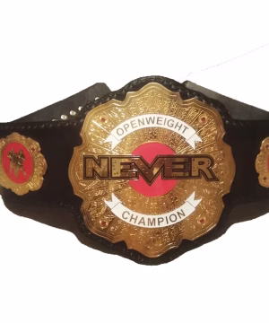 IWGP NEVER Six Man Tag Team Wrestling Championship Belt