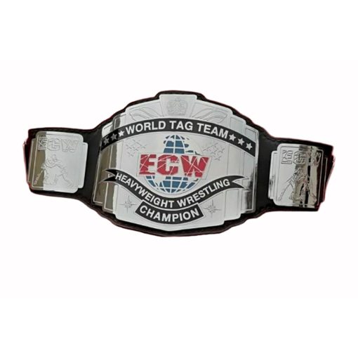 ECW WORLD TAG TEAM WRESTLING CHAMPIONSHIP BELT ZINC PLATE REPLICA