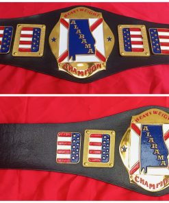 NWA Alabama Heavyweight Championship Belt Jan Madrid Don Field Dick Dunn