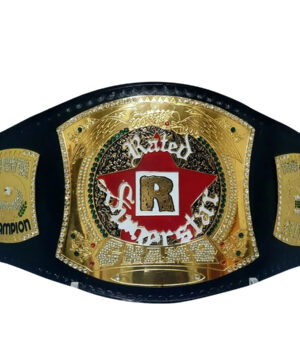 WWE R RATED R SPINNER CHAMPIONSHIP WRESTLING BELT ADULT SIZE REPLICA