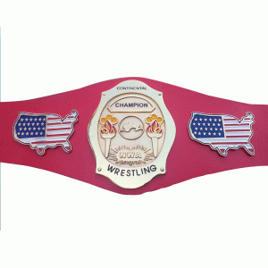 NWA Continental USA Heavyweight Wrestling Champion Belt