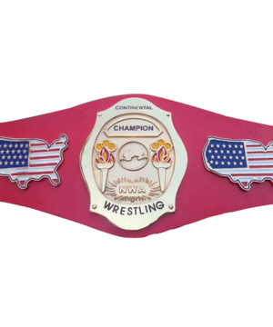 NWA Continental USA Heavyweight Wrestling Champion Belt