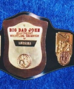 Big Bad John Heavyweight Wrestling Louisiana Champion Belt Professional