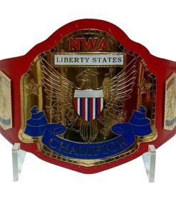 NEW NWA LIBERTY STATES WRESTLING CHAMPIONSHIP BELT REPLICA