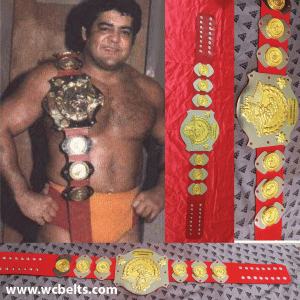 1979 Intercontinental championship belt