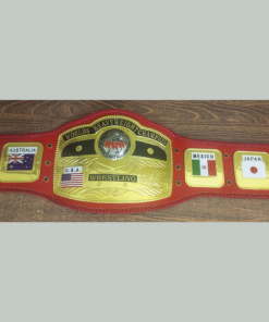 NWA NWA Domed Globe Replica Belt