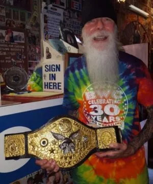 WWWF Tag Team Championship Belt