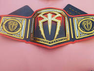 Alternative view of Custom Roman Reigns Universal Championship Belt (2mm Brass) – The Ultimate Collector’s Replica