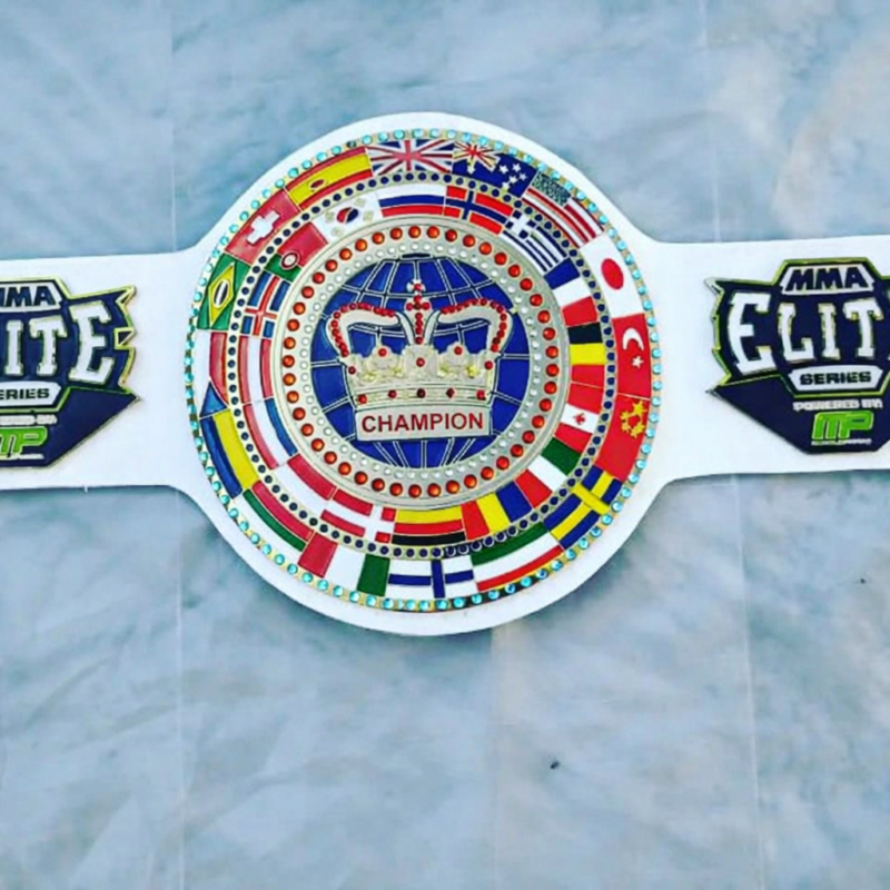 MMA Elite Series Custom Championship Belt | Premium Title