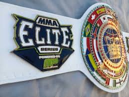 MMA Elite Series Custom Championship Belt